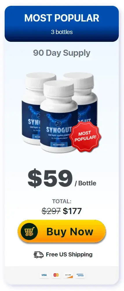 SynoGut 3 bottle price