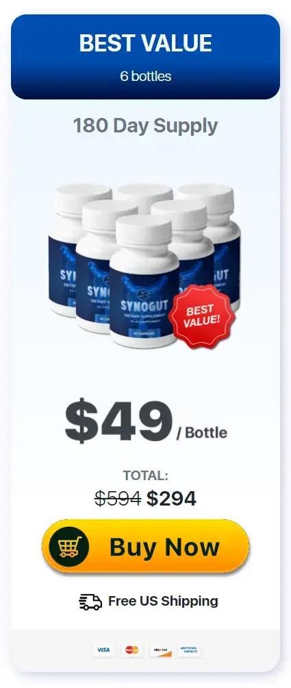 SynoGut 6 bottle price 